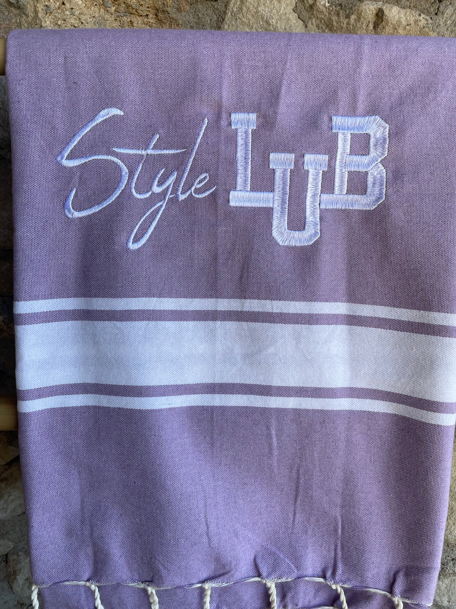 Fouta brodée Style LUB