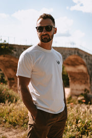 Tee-shirt 100% coton homme col rond imprimé LUB