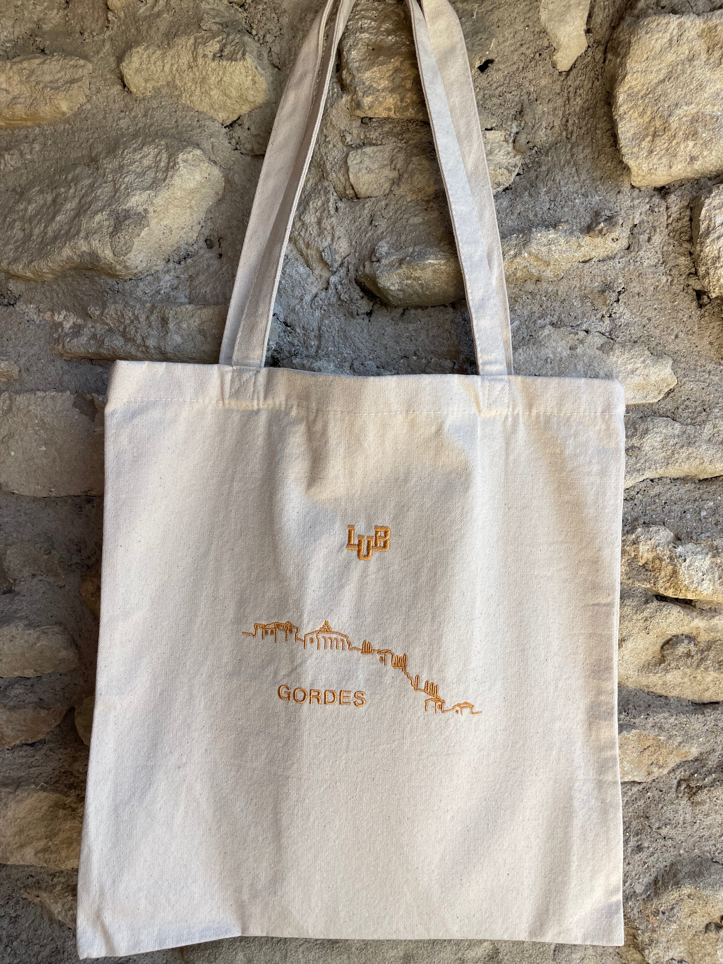 Tote bag LUB brodé Gordes