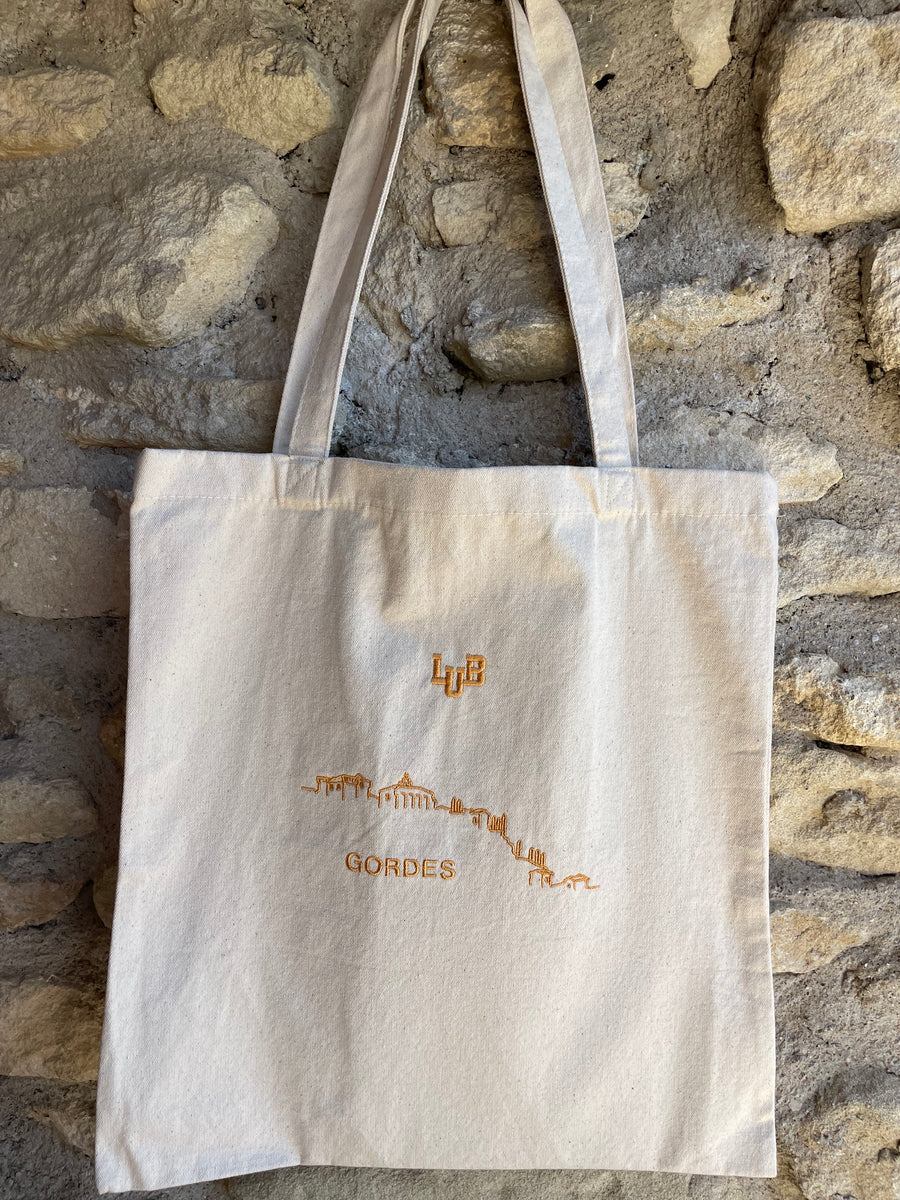 Tote bag LUB brodé Gordes