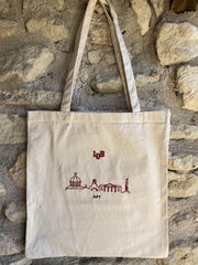 Tote bag brodé LUB Apt