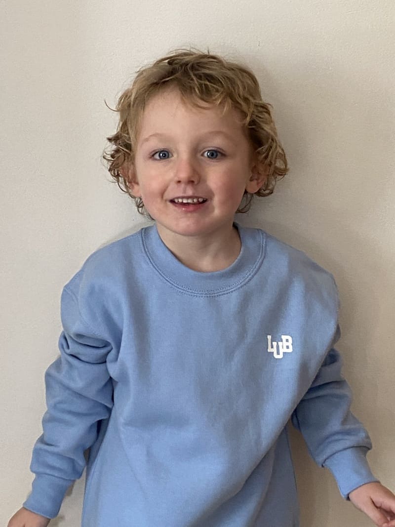 Sweat enfant col rond imprimé LUB